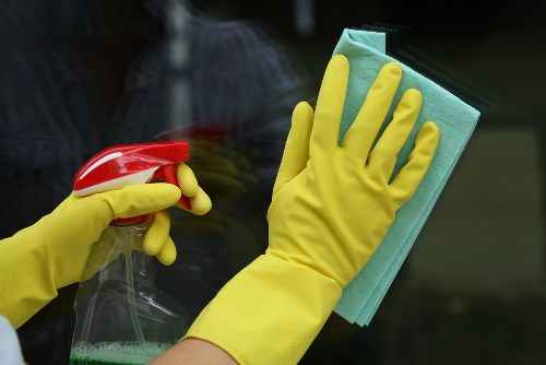 Airbnb cleaner preparing a Bayswater short-stay property for guest arrival